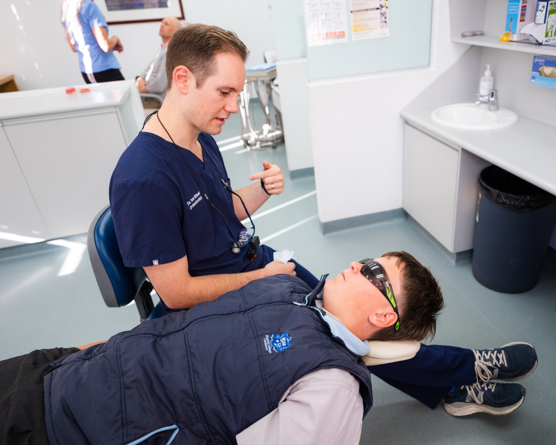 Teen patient at Orthodontics Canberra